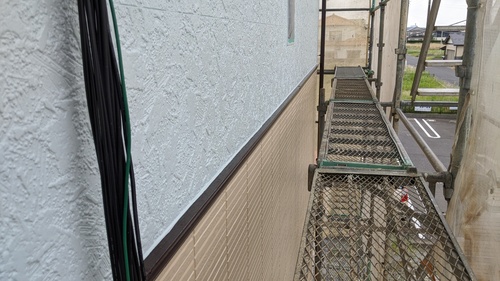 神栖市Cアパート施工中