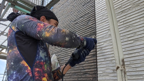 神栖市K邸施工中