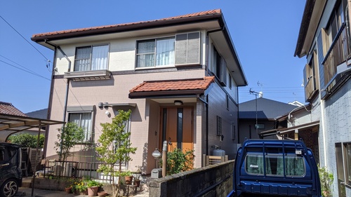 銚子市のF様邸塗装工事完成しました！施工済です