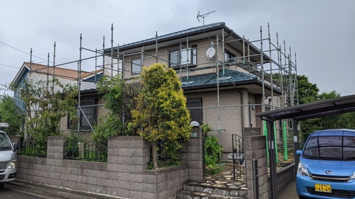 銚子市のO様邸塗装工事施工済になりました！
